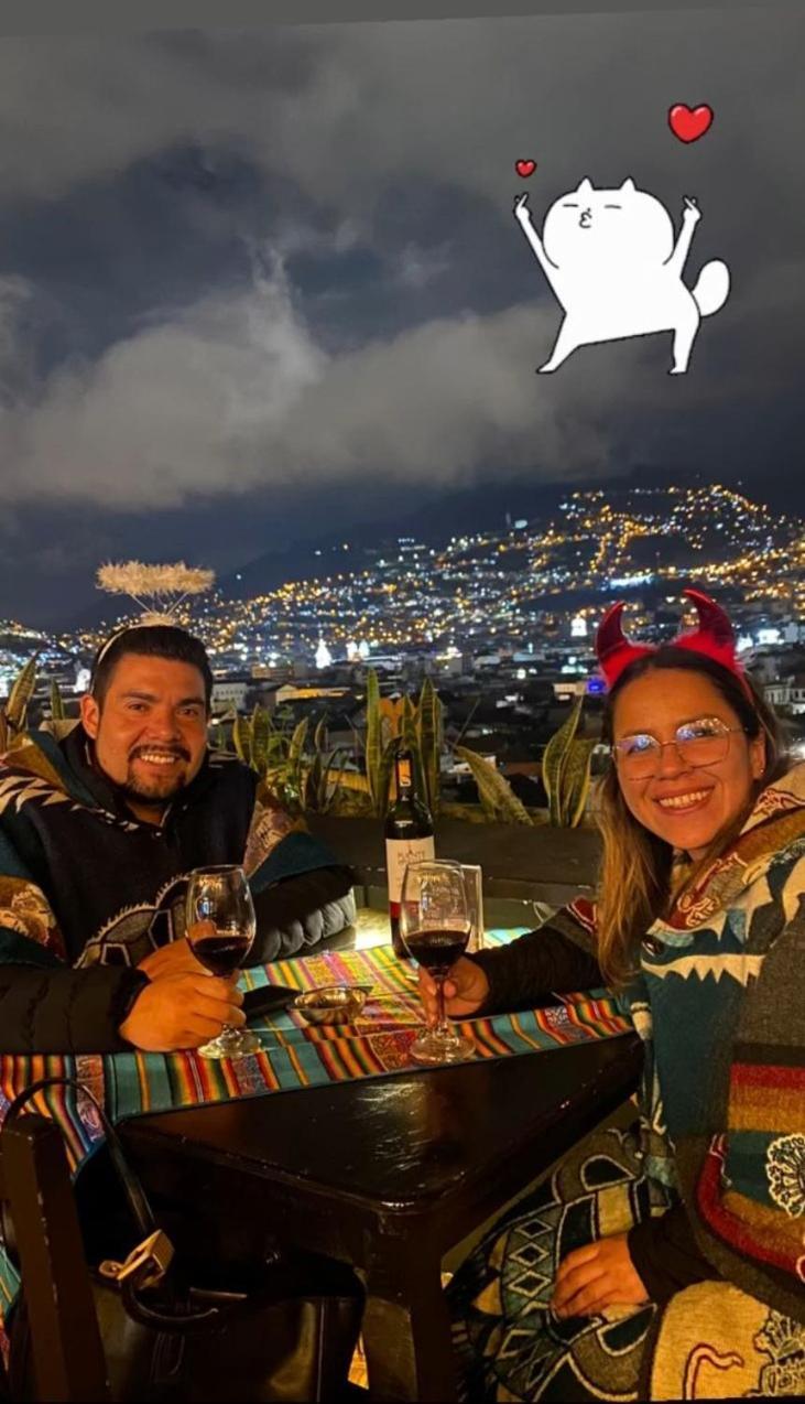 Hostal La Guayunga Rooftop Quito Exterior foto