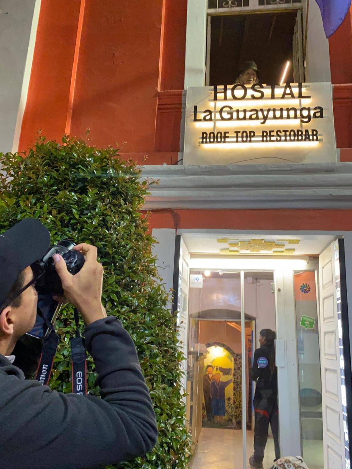 Hostal La Guayunga Rooftop Quito Exterior foto